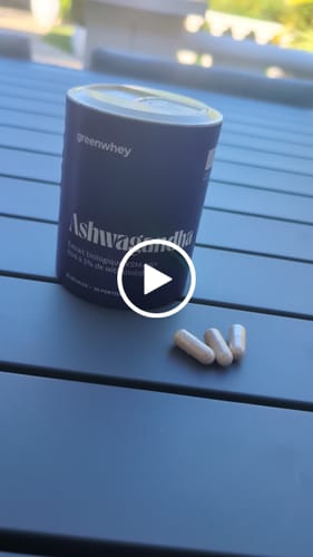 Avis vidéo d'un client sur Ashwagandha bio KSM-66